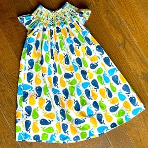 Smocked dress by Claire & Charlie, size 2!